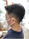 MEN'S HAIR  センターパート サイドパート 韓国マッシュ