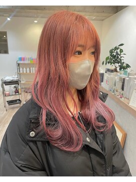 シームリー 千田町店(Seemly) モーブピンク×ダブルカラー