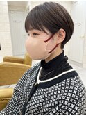 丸みマッシュショート