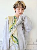 Emma  ecole ツートーンカラー×マッシュショート　by久保大和