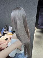 ペレ 栄店(PELE) ウルフ/マチルダボブ/ピンクベージュ/インナーグレージュ/栄