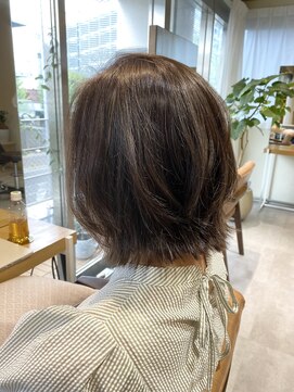 アンベント(unbent) レイヤーボブ/ハイライトカラー