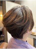 簡単に動きの出るショートスタイル