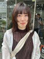 ビューナゴヤ 名駅(VIEW NAGOYA)&nbsp;前髪カタログ/イメチェンスタイル／ウェーブパーマ/こなれミディ