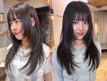 エイン(EYN)の写真/顔周りの細部までこだわったカット技術で小顔効果も◎あなたの魅力を引き出すスタイルをご提案します☆