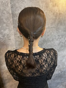 アイビーヘアー(iB HAiR) タイト編みおろし