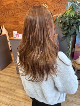 リンクプラス(LINK+) ピンクオレンジベージュカラー◆