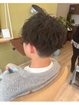 アイノベル(‘Inovel’) カット+パーマ