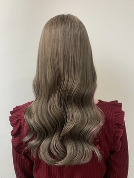 エンター 天神店(ENTER) 髪質改善/くびれロング/ミルクティーカラー/ENTER 天神店