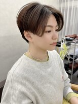 オウル(Owll)&nbsp;【Owll】石田学史20代30代40代刈り上げショートオリーブベージュ
