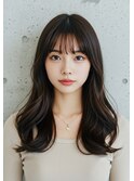 レイヤーボブハイライトブリーチレイヤーハイトーングレージュ