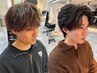 【当日予約・J rスタイリスト限定】MEN‘Sカット＋ケアシャンプー￥3980