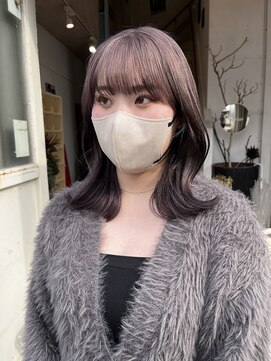 キートス 高知店(kiitos) ラベンダーグレージュ