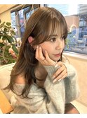 【大阪梅田】グレージュ×韓国風顔周りレイヤー