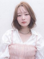 ジェニーバイメノン(JENNIE by Menon)&nbsp;イメチェン＋レイヤーボブ　シアーベージュ