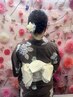 【土日祝限定】8時～12時　花火大会などに☆浴衣着付け＋ヘアセット7700円