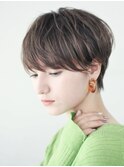 大人マッシュショート 上品ヘア ruen 熊本 田口紗羅