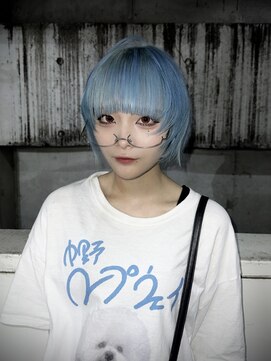 ゲーム 渋谷店(GAME) ホワイトグレージュ/デジタルパーマ/チェリーブラウン/渋谷