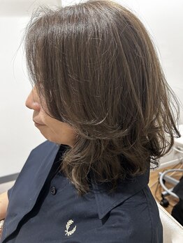 アンキャトル(un quatre)の写真/地肌への優しさ・色持ち・艶感にこだわった施術＊カラーダメージを最小限に、髪も心も整う。