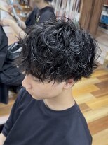 イエローコーン 金沢文庫店(YELLOW CORN) シャドウパーマ/メンズパーマ/スパイラルパーマ