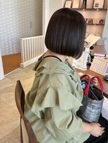 サラビューティーサイト 志免店(SARA Beauty Sight)&nbsp;【大人の髪質改善】ストレート×艶ボブ☆山之内