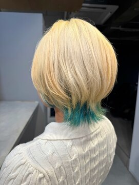 エイト 横浜店(EIGHT) ウルフ セパレートカラー インナーカラー