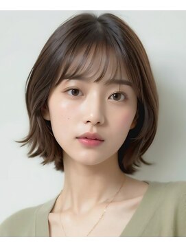 ショートボブなんだけどそとはねデザインも出来るカット