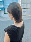 ◎冬の小顔ボブ×透明感グレージュ◎30代40代美人ヘア