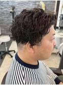 宇都宮メンズカットメンズパーマ波巻きスパイラルパーマツイスパ