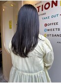 〈浅草 半個室〉オリーブグレージュ×艶ストレート
