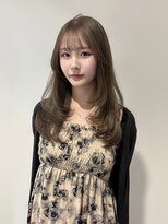 アクシス ナゴヤ(AXIS NAGOYA)&nbsp;ミルクティーブロンド/ダークブルー/デジタルパーマ/名古屋駅