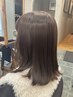 【スタッフオススメ*艶髪】全体カラー+うるツヤトリートメント