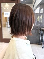 ヘアー ル シェーヌ ワンセカンド(hair le chene 1/2) ショートくびれオレンジベージュ