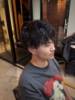 ロルド シェリ(Rold Cheri)&nbsp;【山本智文】ツイストスパイラルパーマメンズマッシュ
