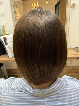 アジール(ASILE) ビビり毛修正【来店２回】［髪質改善/縮毛矯正/白髪染め/池袋］