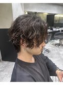 men's/メンズ/リバースセンターパート/メンズパーマ/池袋
