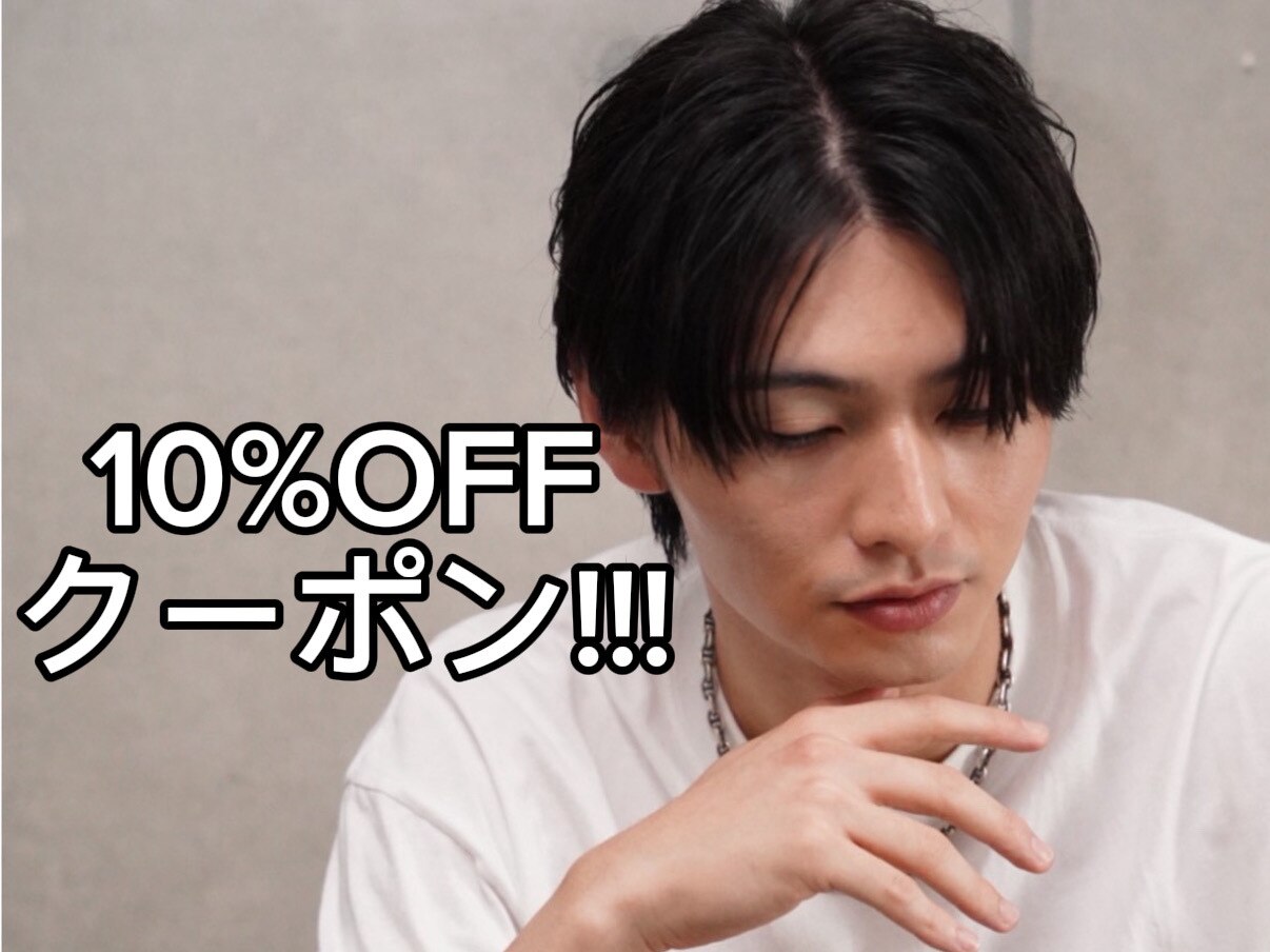 [1~3回目限定]カット+シャンプー+スタイリング<理容室>新宿/men's/バーバー