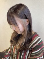 エムサロン 前橋川原(emusalon)&nbsp;ブラウン×ブロンドベージュ フェイスフレーミング