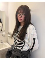 ユー セント(yew scent)&nbsp;【栄】顔まわりレイヤー×ダークブラウン