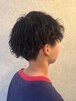 MEN’S HAIR/波巻きツイストスパイラル/リバースセンターパート