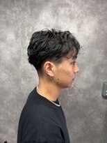 スピン 本八幡(SPIN) MEN’S HAIR/サーフカール/刈り上げセンターパート/本八幡