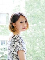 バグ 恵比寿(Bug)&nbsp;重めスタイル×ダブルカラー×グラデーションカラー×ボブ