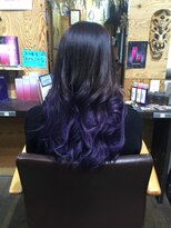 ユートピア(U topia)&nbsp;ブルーバイオレッドグラデーションカラー