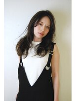 ディンプル(DIMPLE) ダークトーンのグレージュゆるゆるカール