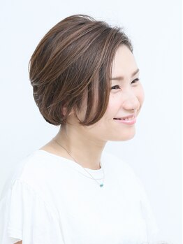 ≪すっきりショートヘアでスタイルチェンジ☆≫毎朝のセットが苦手な方も楽々スタイリング♪