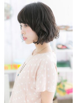 ミック ヘアアンドビューティー 大山店(miq  Hair&Beauty) 大人ガーリーニュアンスボブ