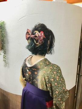 サロンド クラフト(salon de craft) 【卒業式】袴お着付け&ハーフアップアレンジ