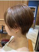 束感ショート
