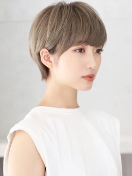 ネックス 表参道本店(nex) 【nex表参道】大人かわいいイメチェンひし形ショートボブ前髪