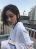【赤み消し透明感カラー】アディクシーカラー+PETE似合わせカット　→9000円